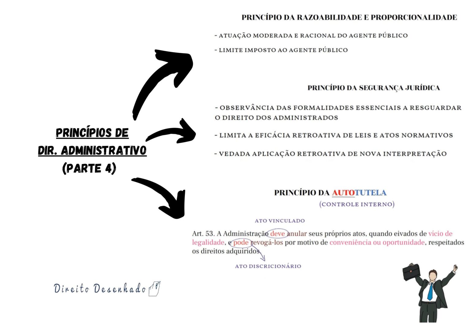 Mapa Mental Direito Administrativo Study Maps