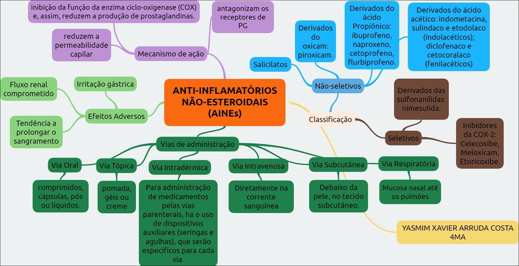 Mapas Mentais Sobre Vias De Administra O Study Maps