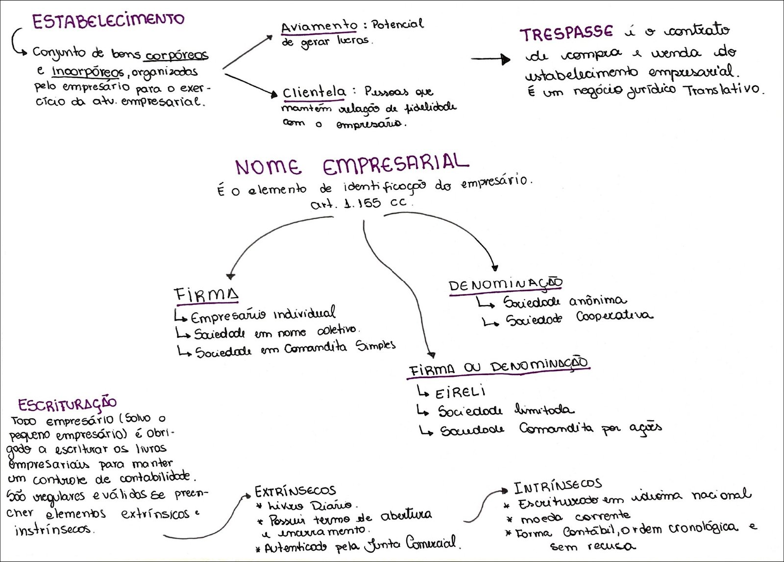 Mapas Mentais Sobre SOCIEDADE LIMITADA Study Maps