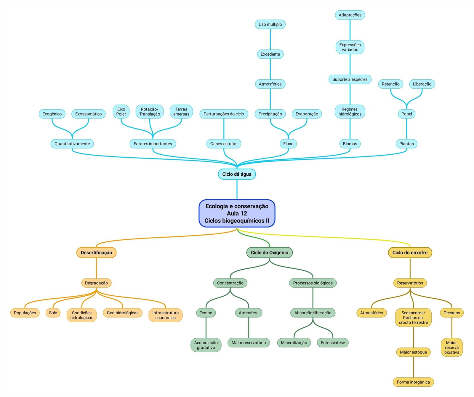 Mapas Mentais Sobre Ecologia Study Maps