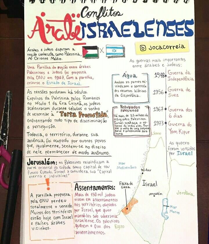 Visão Geral dos Conflitos Árabe-Israelenses: Causas e Principais Eventos