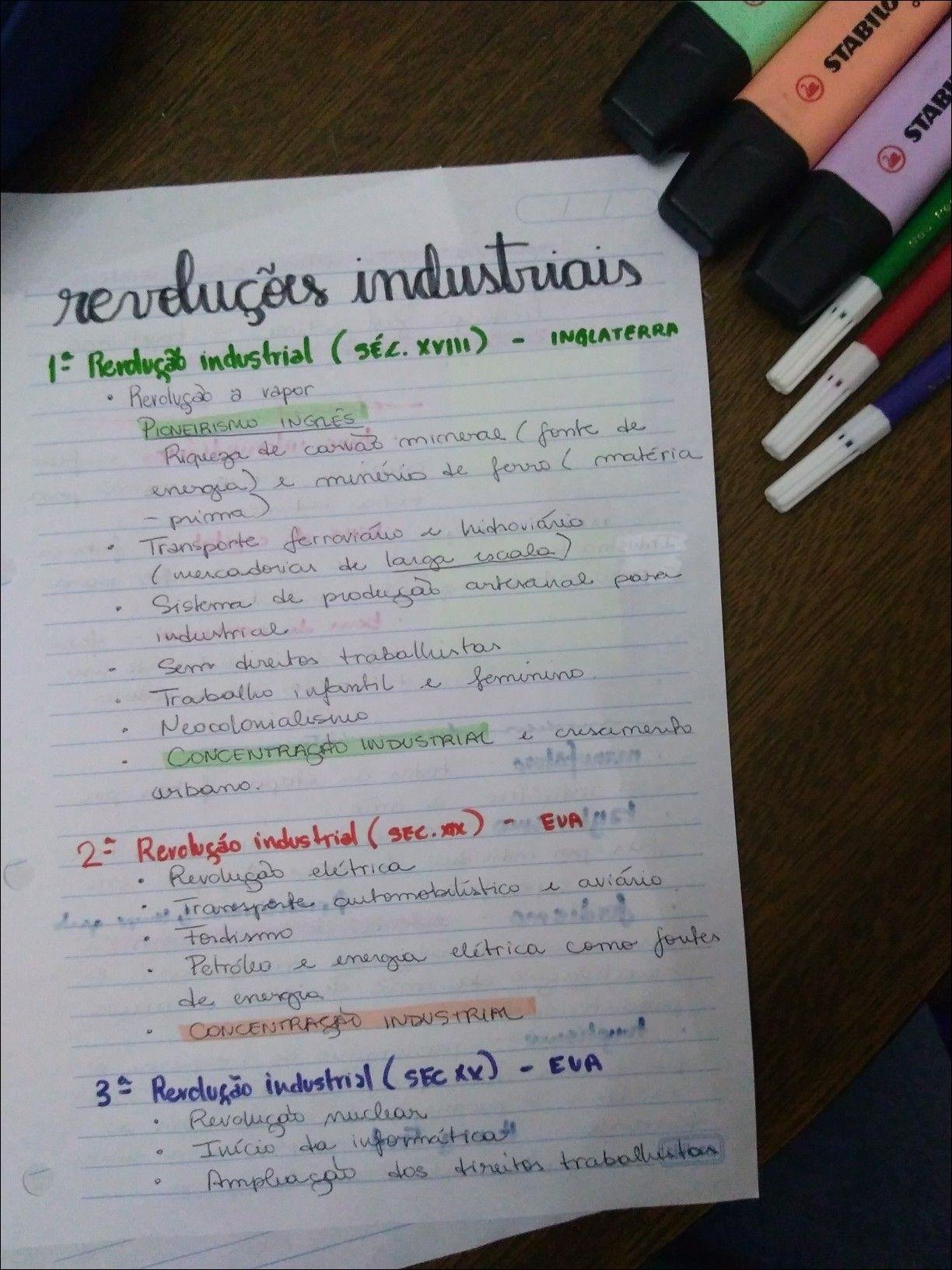 Revoluções Industriais e suas Transformações