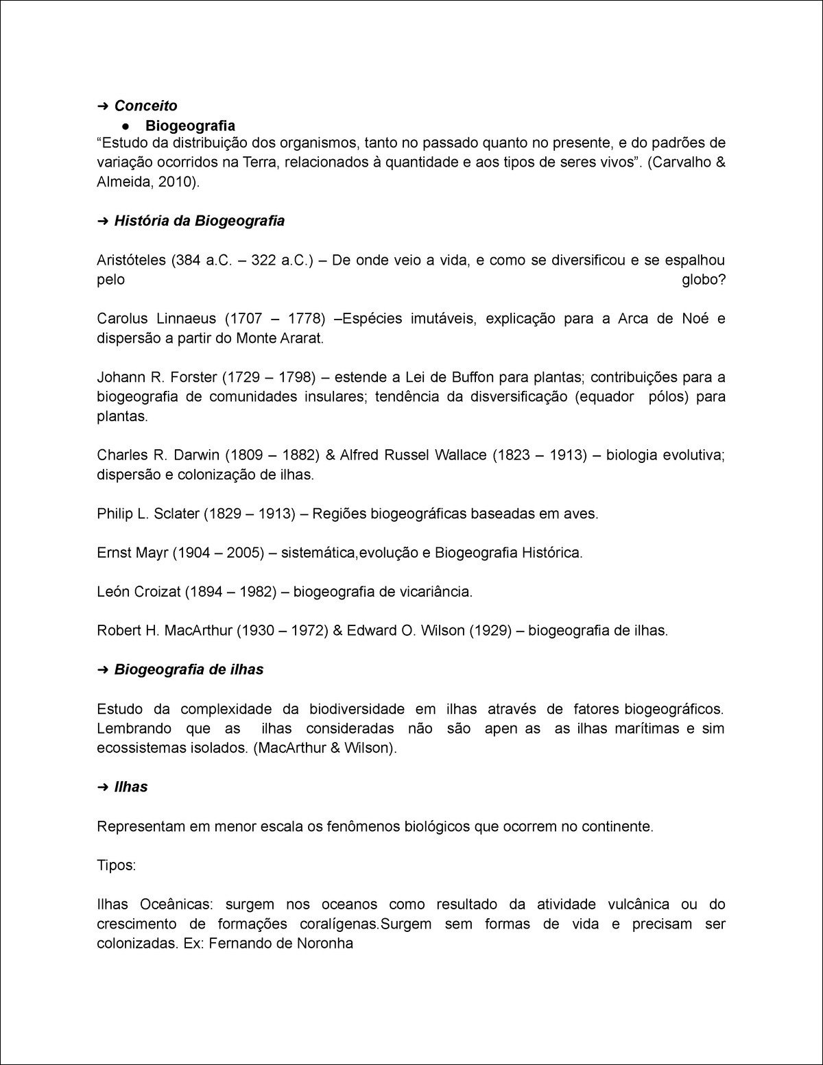 Biogeografia: Estudo da distribuição e diversidade dos seres vivos