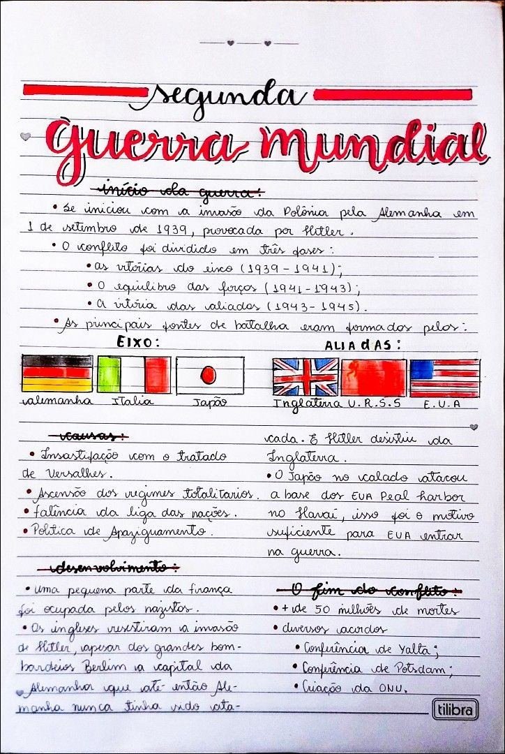A Segunda Guerra Mundial: Conflito e Alianças