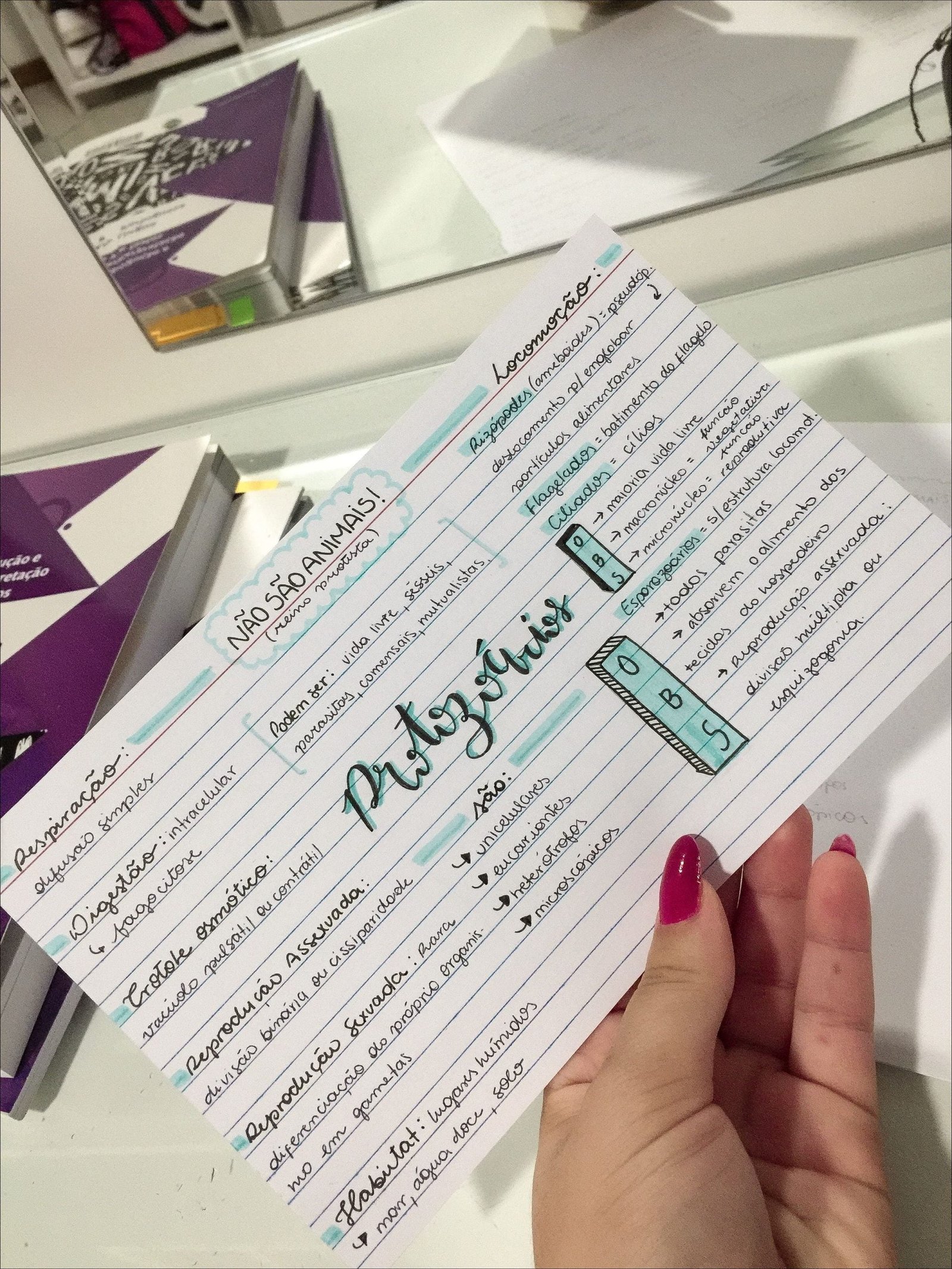 Mapa mental com Respiração no centro, ramificando-se para defusais simples e NÃO SÃO ANiMAiS!