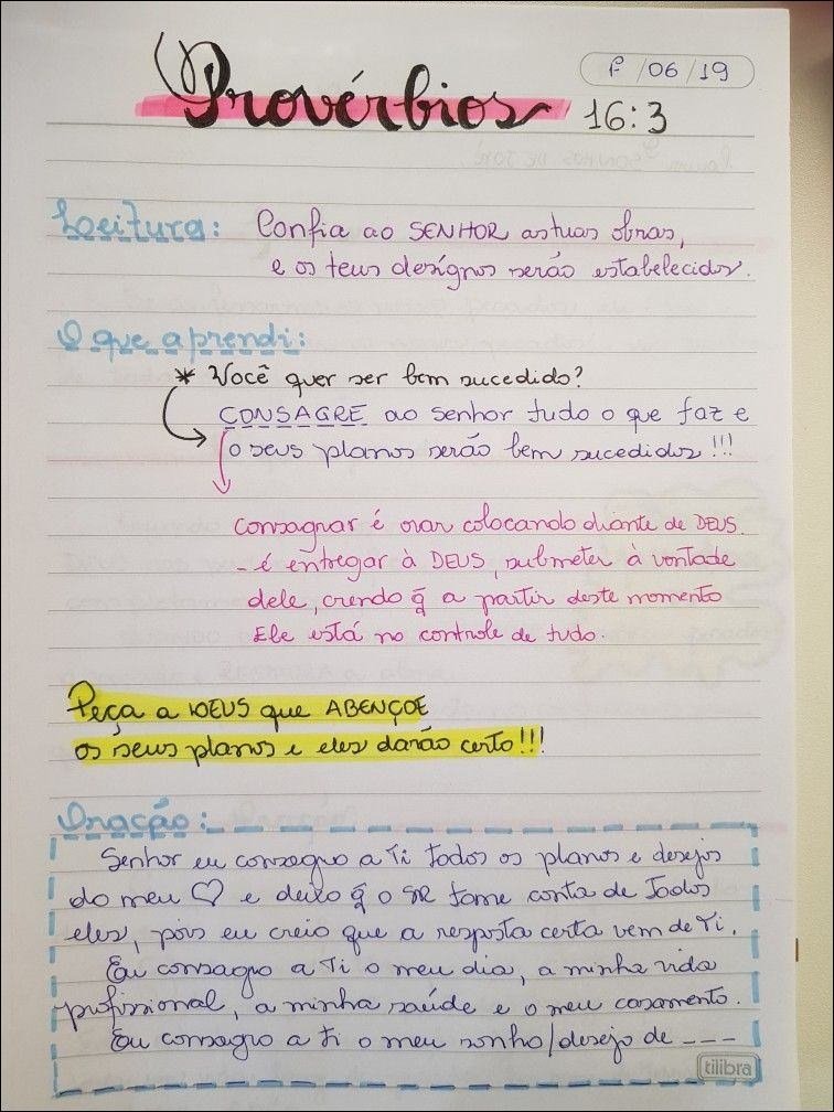 Mapa mental com Provérbios no centro, ramificando-se para f 062019 19 e not