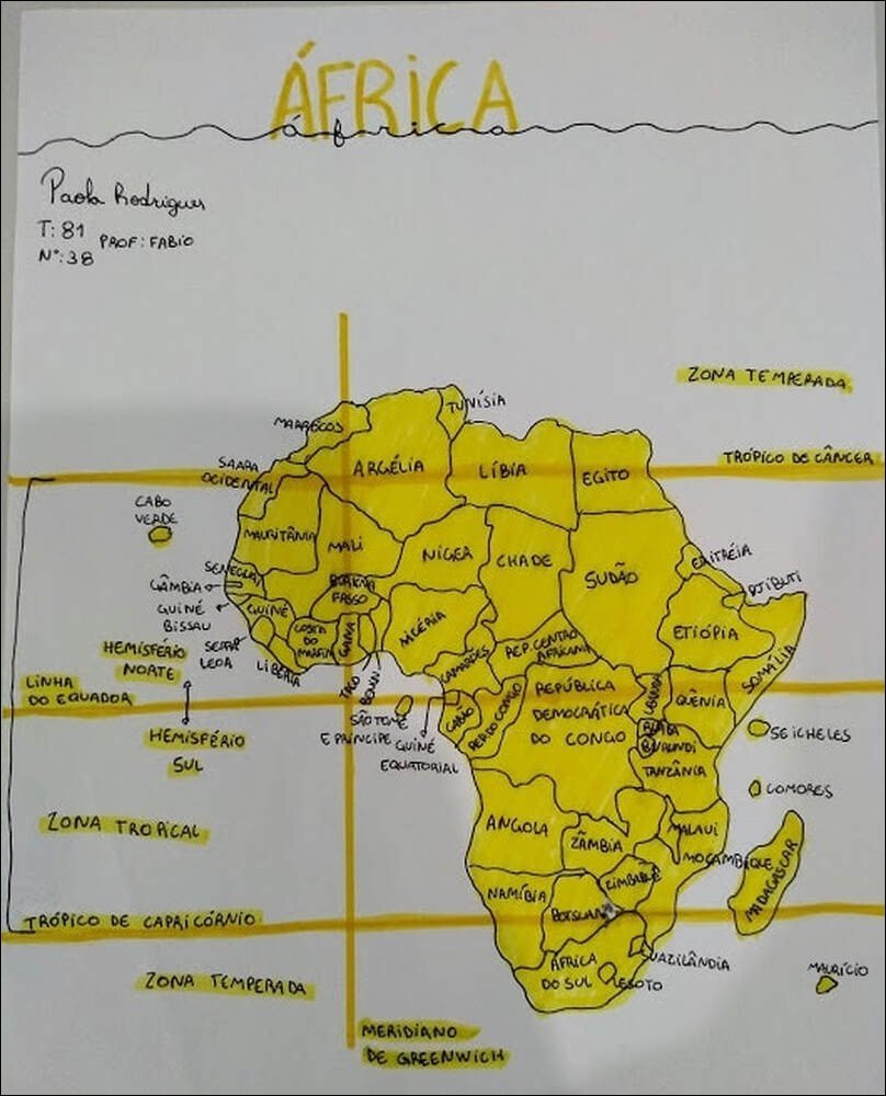 Geografia e Localização na África