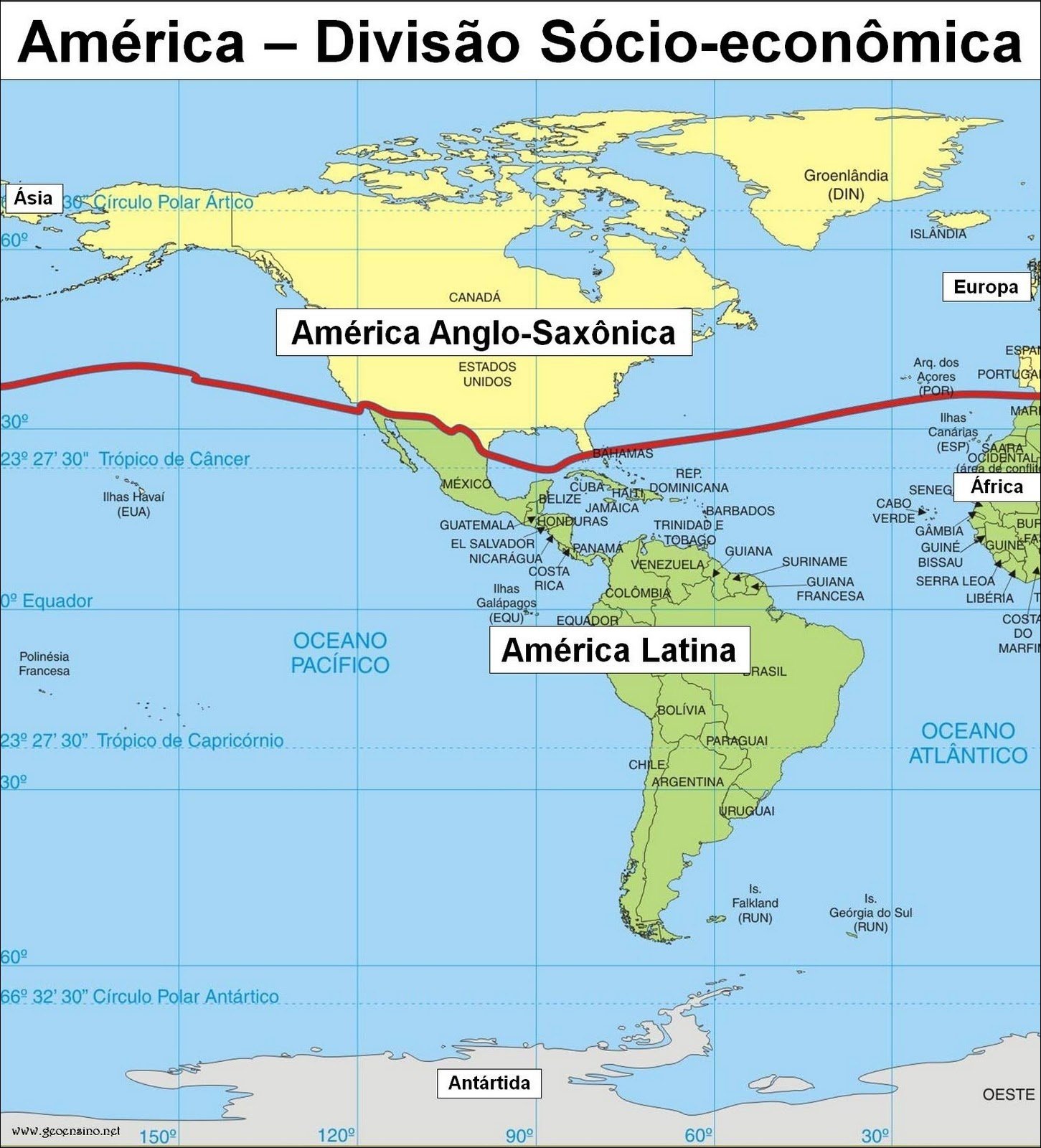 Geografia da América