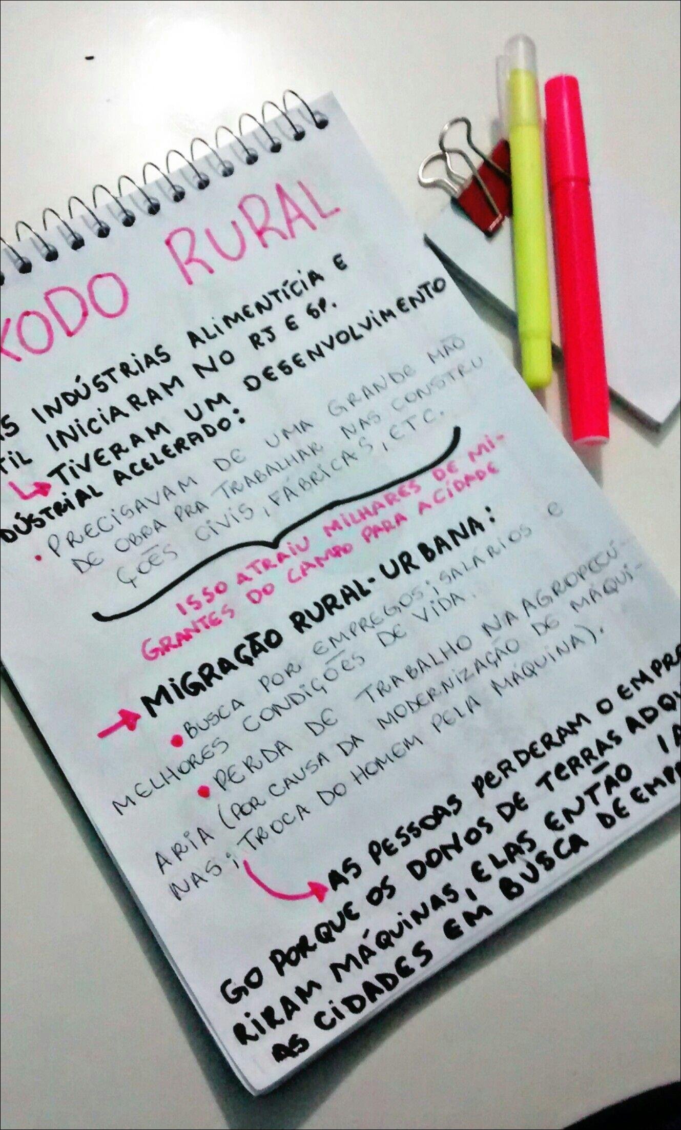 Mapa mental com KODO RURAL no centro, ramificando-se para INDÚSTRIAS ALIMENTÍCIAS e TIL S INICIRAM No RJ E SP