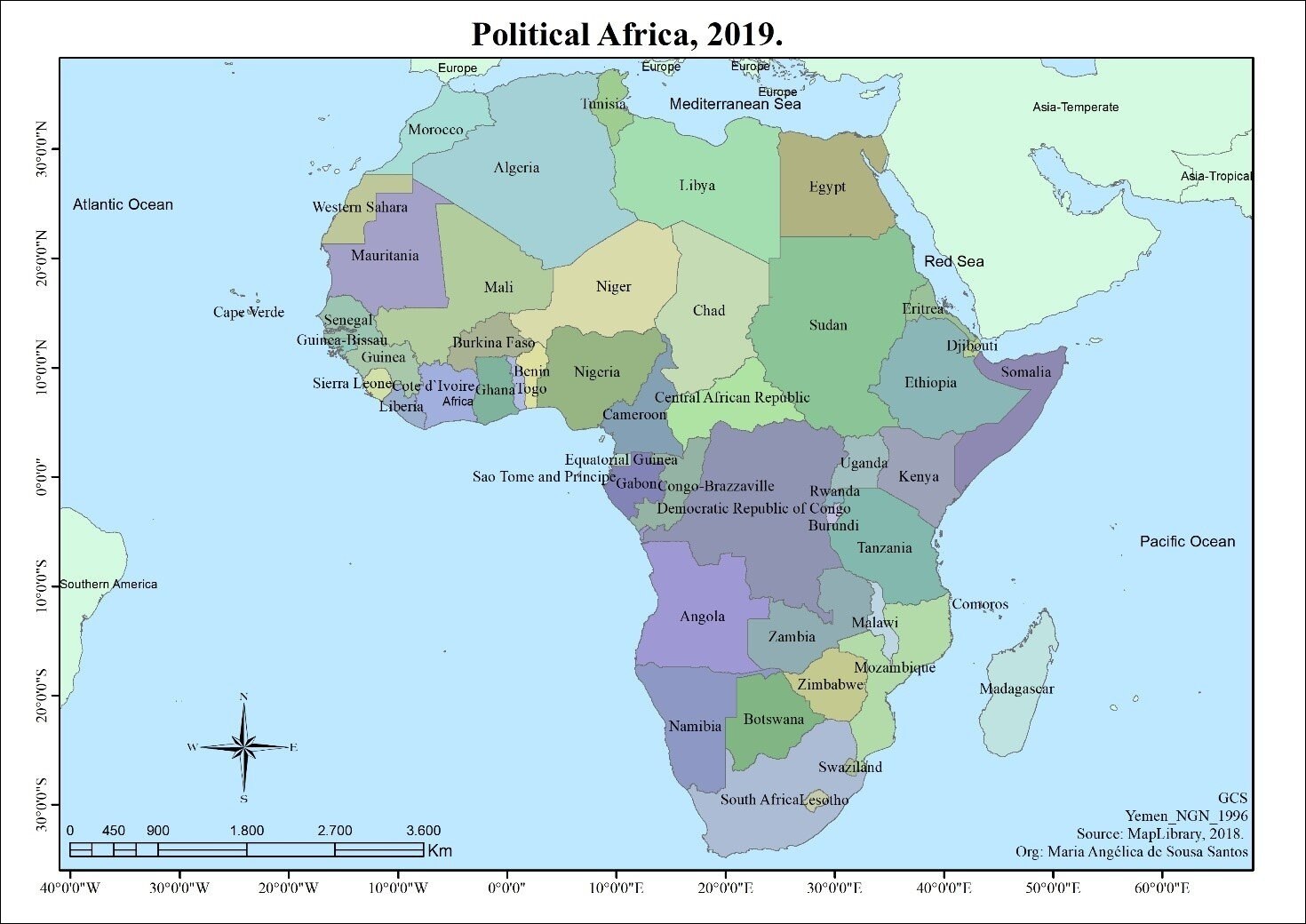 Mapas Mentais Sobre AFRICA Study Maps