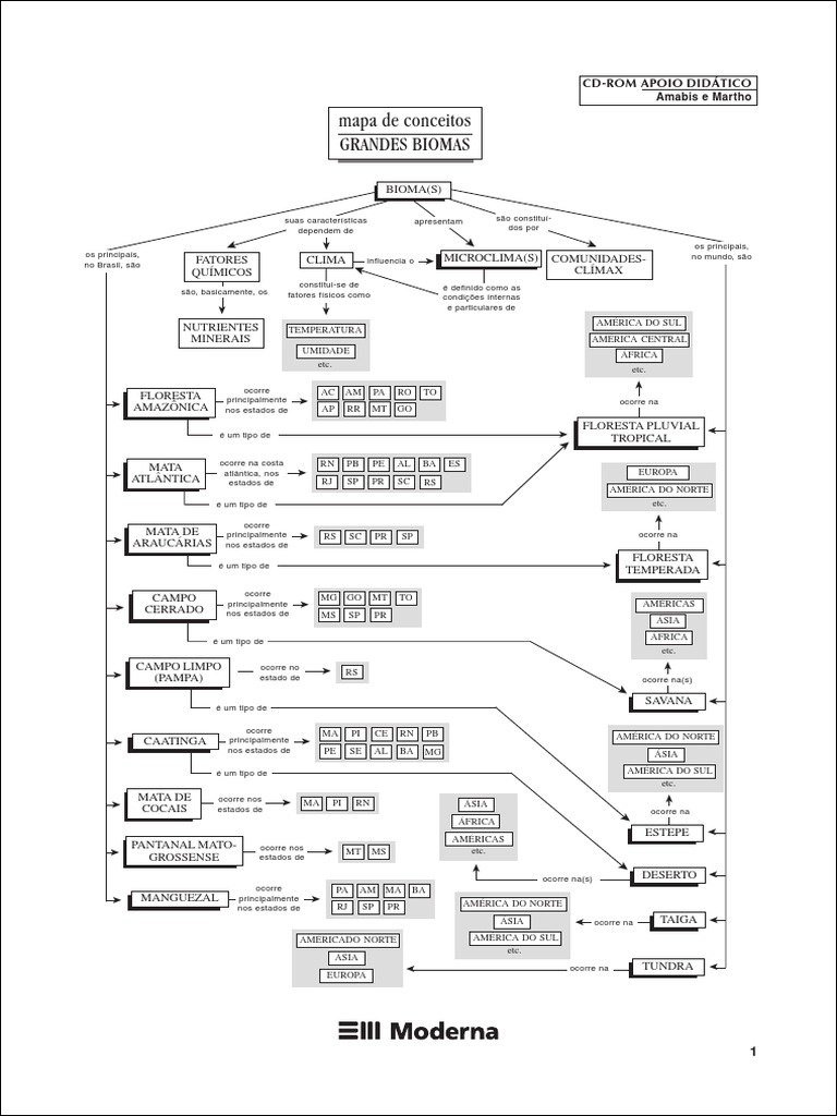 Biomas e características da floresta amazônica